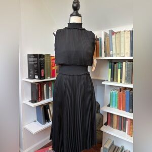NWT Nanette Lepore black high-necked dress size 4